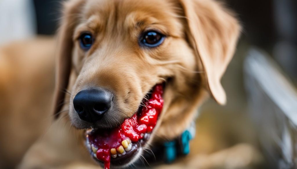 oral infections in puppies